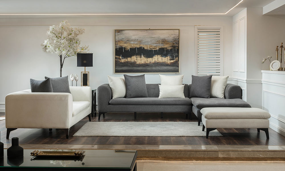 Viola Sofa L-Shape + Buff